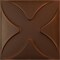 Ekena Millwork 19 5/8in. W x 19 5/8in. H Austin EnduraWall Decorative 3D Wall Panel Covers 2.67 Sq. Ft. WP20X20AUDRU - alternate 1
